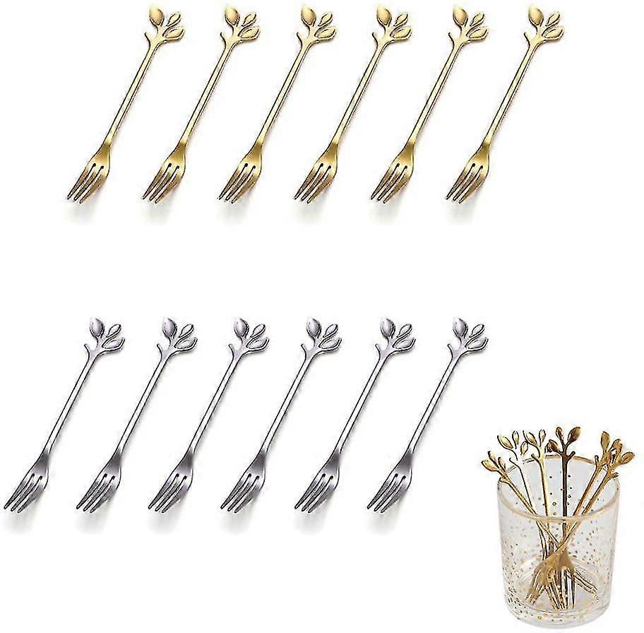 Stainless Steel Dessert Fork Fruit Fork/cake Fork/stainless