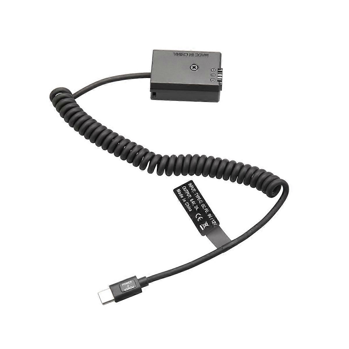 NP-FW50 Dummy Battery PD Type-C Coupler for ZV-E10 A7 A7R/S/M A7II A7S2 A7M2 A7R2 A6500 NEX5 NEX7 -