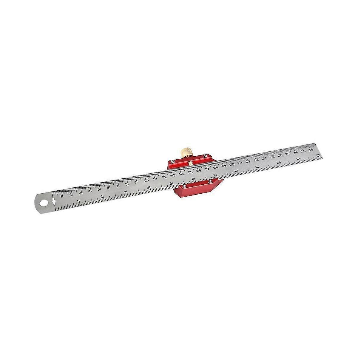 Aluminum Alloy Woodworking Ruler Carpentry Design Ruler Measuring Angle Ruler Carpentry Angle Ruler