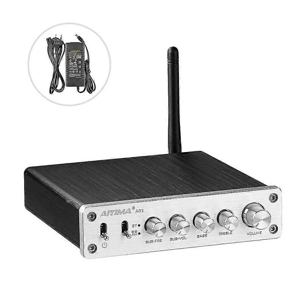 Tpa3116 subwoofer bluetooth amplifier hifi tpa3116d2 2.1 digital power amplifiers 50wx2+100w sound amplificador a03
