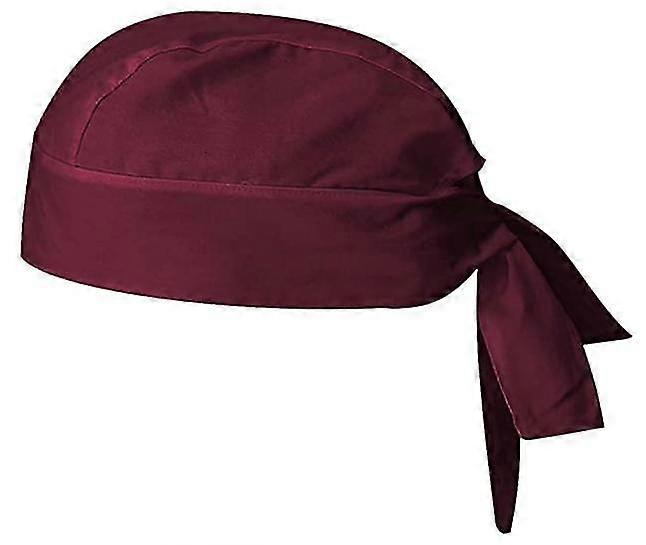 visor hat unisex kitchen chef cooking hat cooking hat(red)