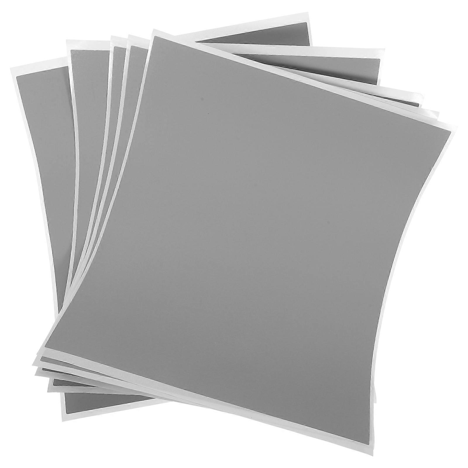 5 Sheets Scratch Off Labels Scratch Off Coating Label Scratch Off Stickers for Scratch Off Card