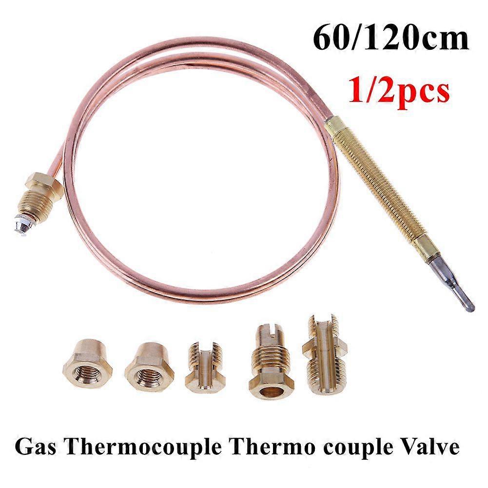 Universal Gas Thermocouple Fireplace Replacement Kit Adaptors Digital Temperature Controller Probe Gas Appliances for Ovens Cook