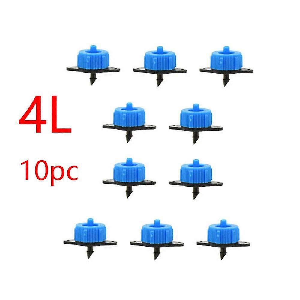 Drop Irrigation System 2/4/8 L/H Steady Flow Dripper Arrow Dropper With 2/4-Way Water Splitter For Bonsai Spider Distribution