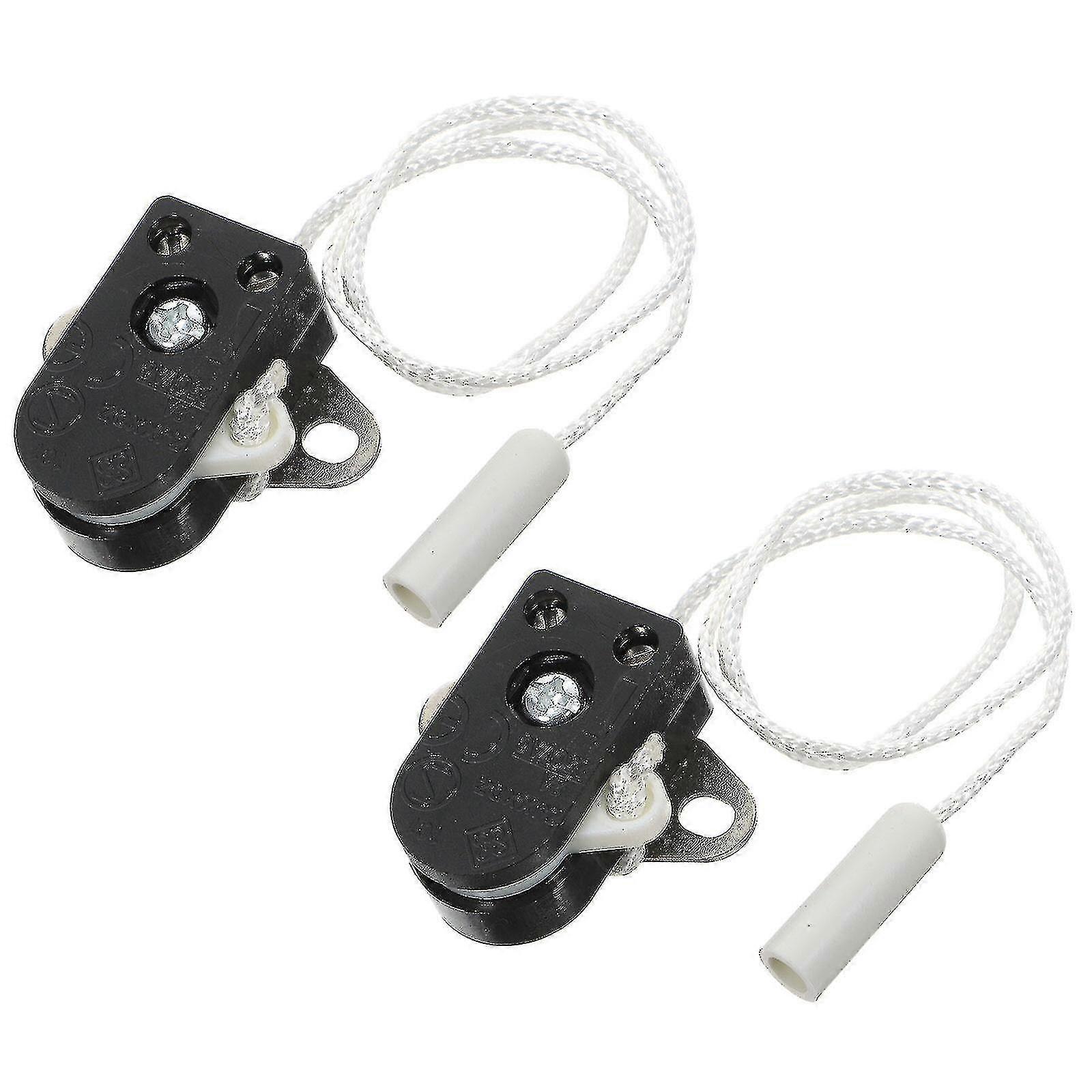 2pcs Wall Light Replacement Lamp Pull Switch Pull Rope Lighting Accessories