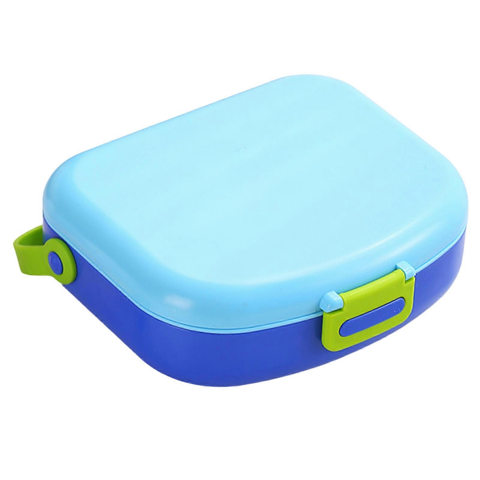 Square Condiment Sauce Containers Large Dip Container Microwavable Lunch Box for Outdoor Camping Picnic BBQ