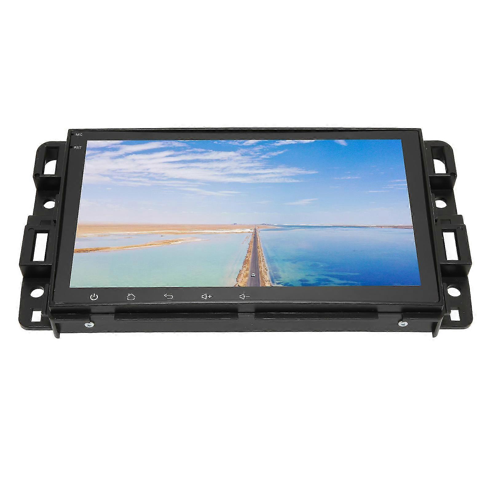 2 Din Car For Android 10.0 8in Screen Tooth Gps Navigat With Carplay Auto Replacement For Hummer H2