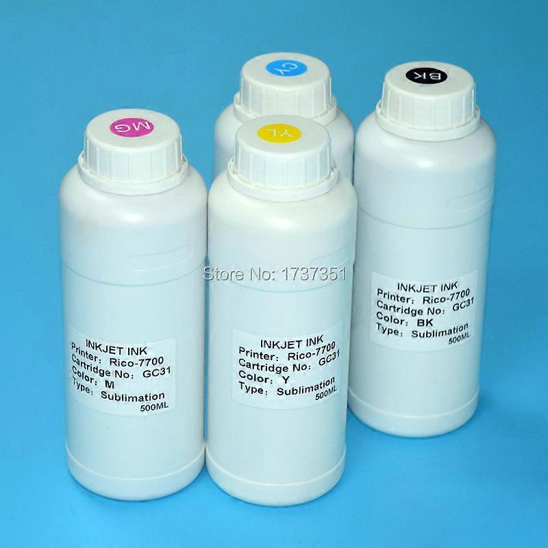リコー GX3050 GX3000 GX2050 GX7000 GX5050 GX2500 プリンター用 4 色 * 500ML 昇華インク