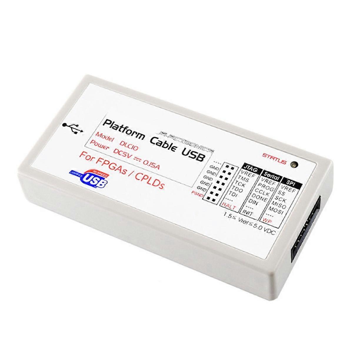 Platform Cable USB Programmer Downloader for In-Circuit Configuration and Programming of All Xilinx Devices Emulator