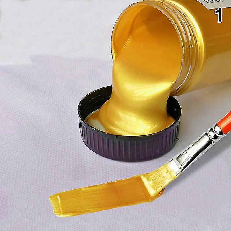 100ml Gold Paint Metallic Acrylic Paint,waterproof Not Faded Forstatuarycoloring