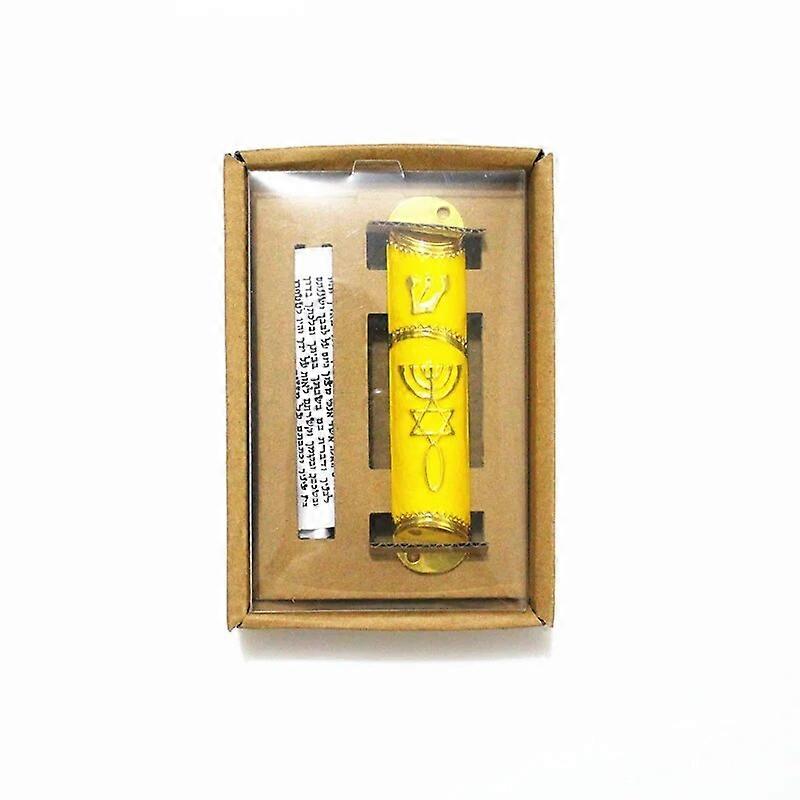 Mezuzah Case With Torah parchment scroll Mezuza