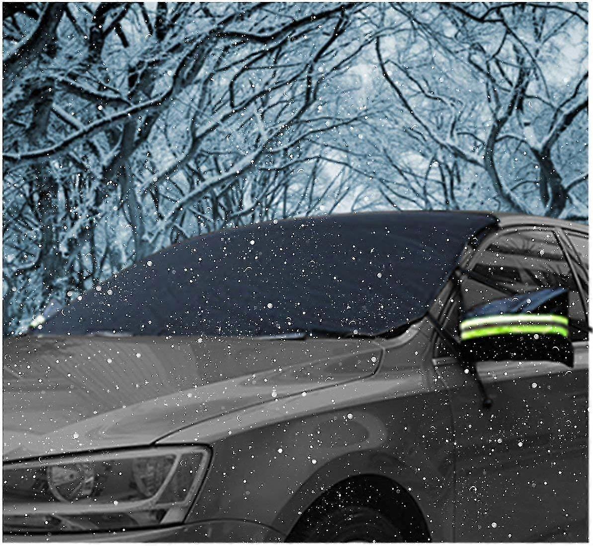 Windschutzscheibe Schneedecke, Eisentfernung Visierschutz 58 "x 32" mit Abdeckung