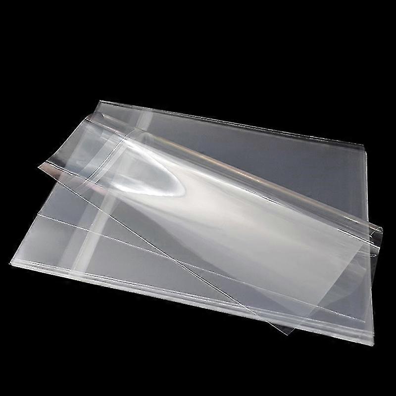 50pcs 12" Vinyl Record Protecter Lp Record Plastic Bags Anti-static Record Sleeves Outer Inner Plastic Clear Cover Container