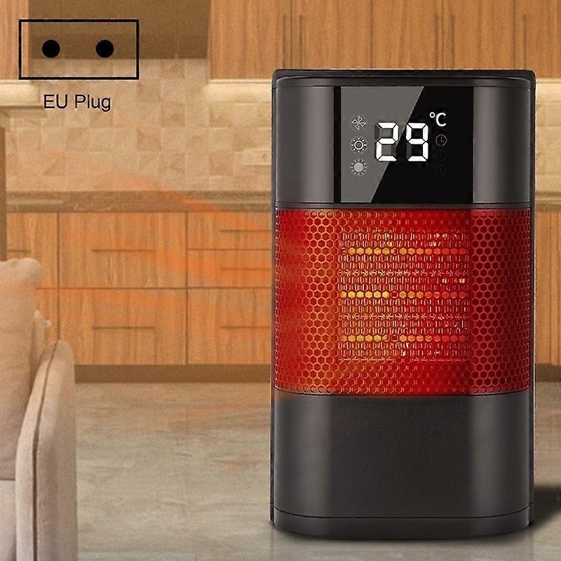 N8 Ceramic Heated Bathroom Small Thermal Fan EU Plug