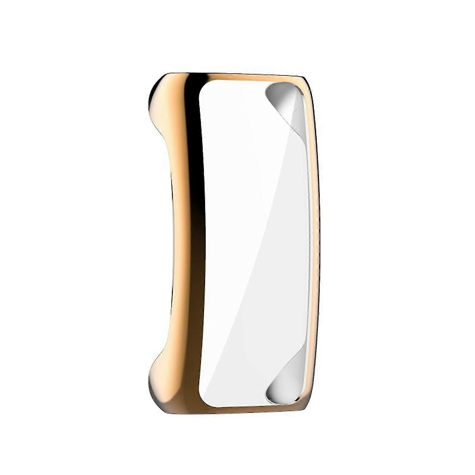 Electroplate Tpu Case Cover Frame Protector Screen Protector For Fitbit Inspire2