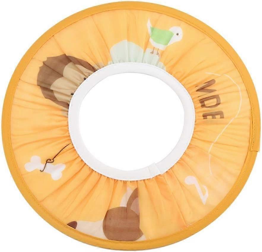 Touca de Shampoo Elástica para Crianças Pano Impermeável Macio Chuveiro de Banho Proteção para os Olhos Chapéu para Crianças Crianças Bebê (Azul)
