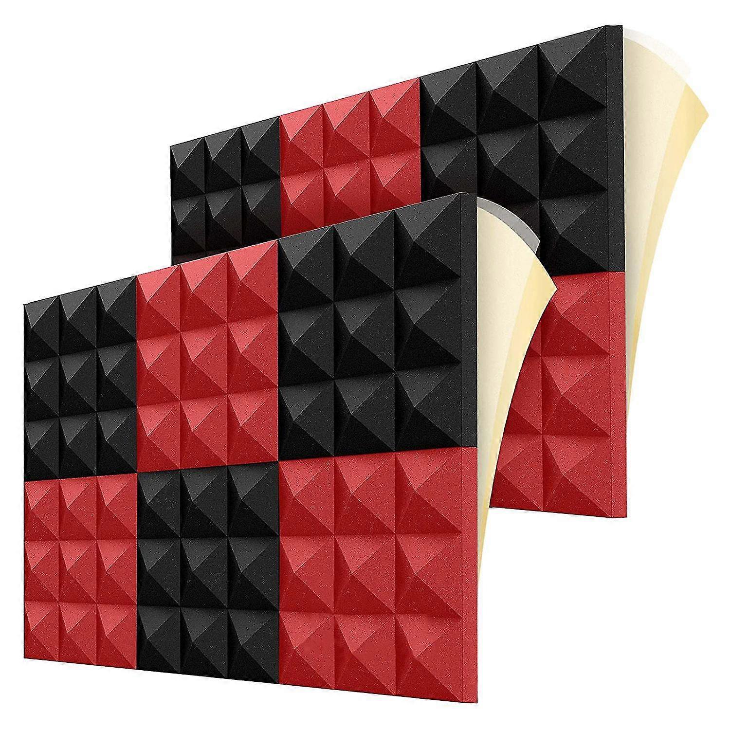 Acoic Foam Panels,2x12x12 Inch Sound Foam Panels With High Density Sound Paddin
