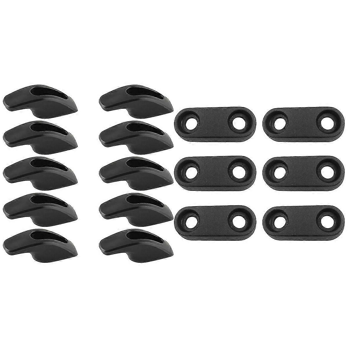 10pcs Metal Flexible Electric Scooter Hanger Hook For Es1 Es2 Es3 Es4 & 6pcs Battery Cabin Compartm