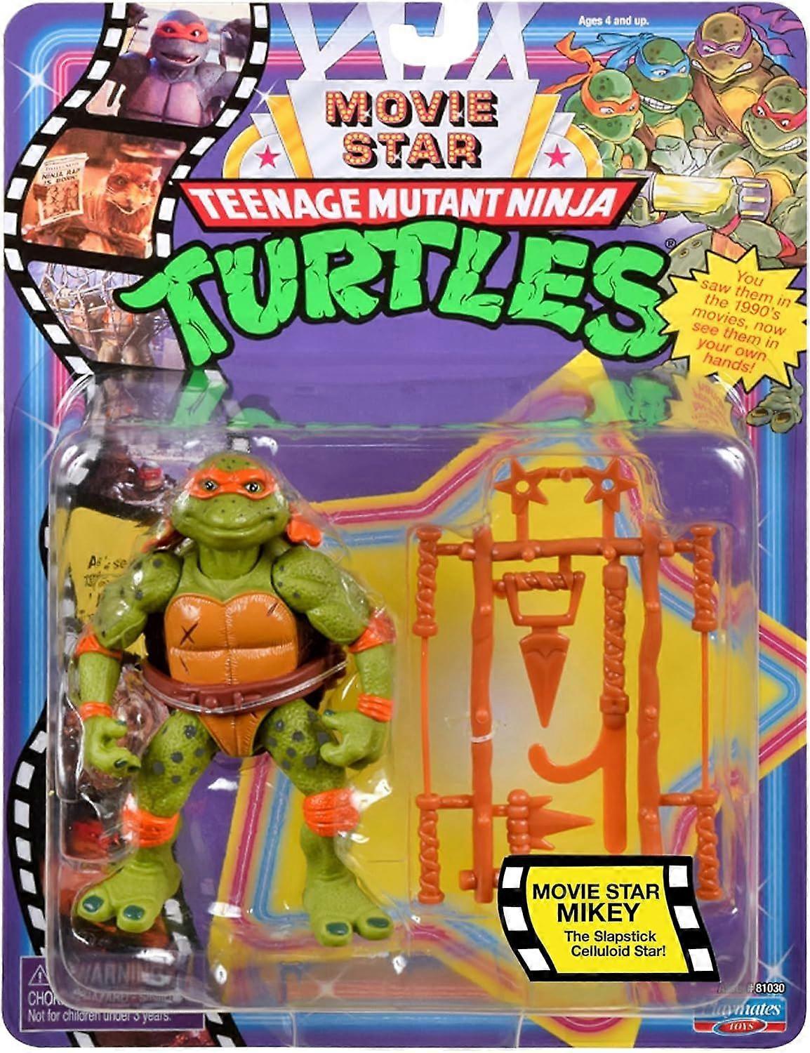 TMNT - Classic Figure - Movie Star Mikey Kids Toy
