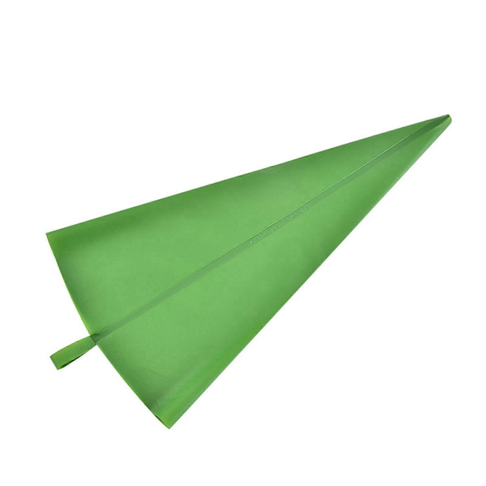 Squeeze Flower Bag DIY Decorative Multiple Sizes Green Color Silicone Cream Pastry Lcing Piping Bag for Bakery KAESI
