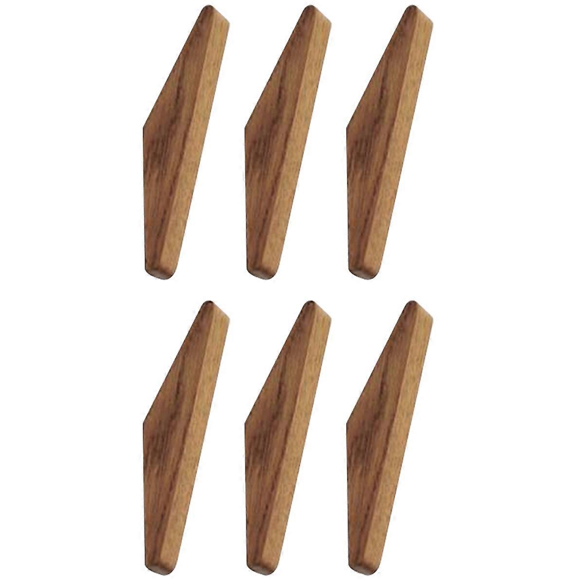 製品木製コートフック、天然木ハンガー、壁掛け式シングルウォール木製コートフックフレーム、ミニマリスト