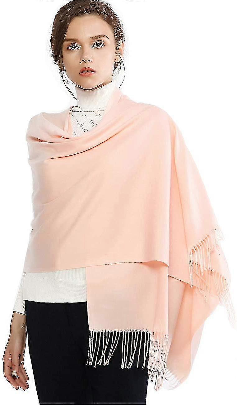 وشاح المرأة باشمينا شالات ولفائف لفستان مساء وصيفة الشرف الزفاف الزفاف الشتاء دافئ طويل الأوشحة الكبيرة