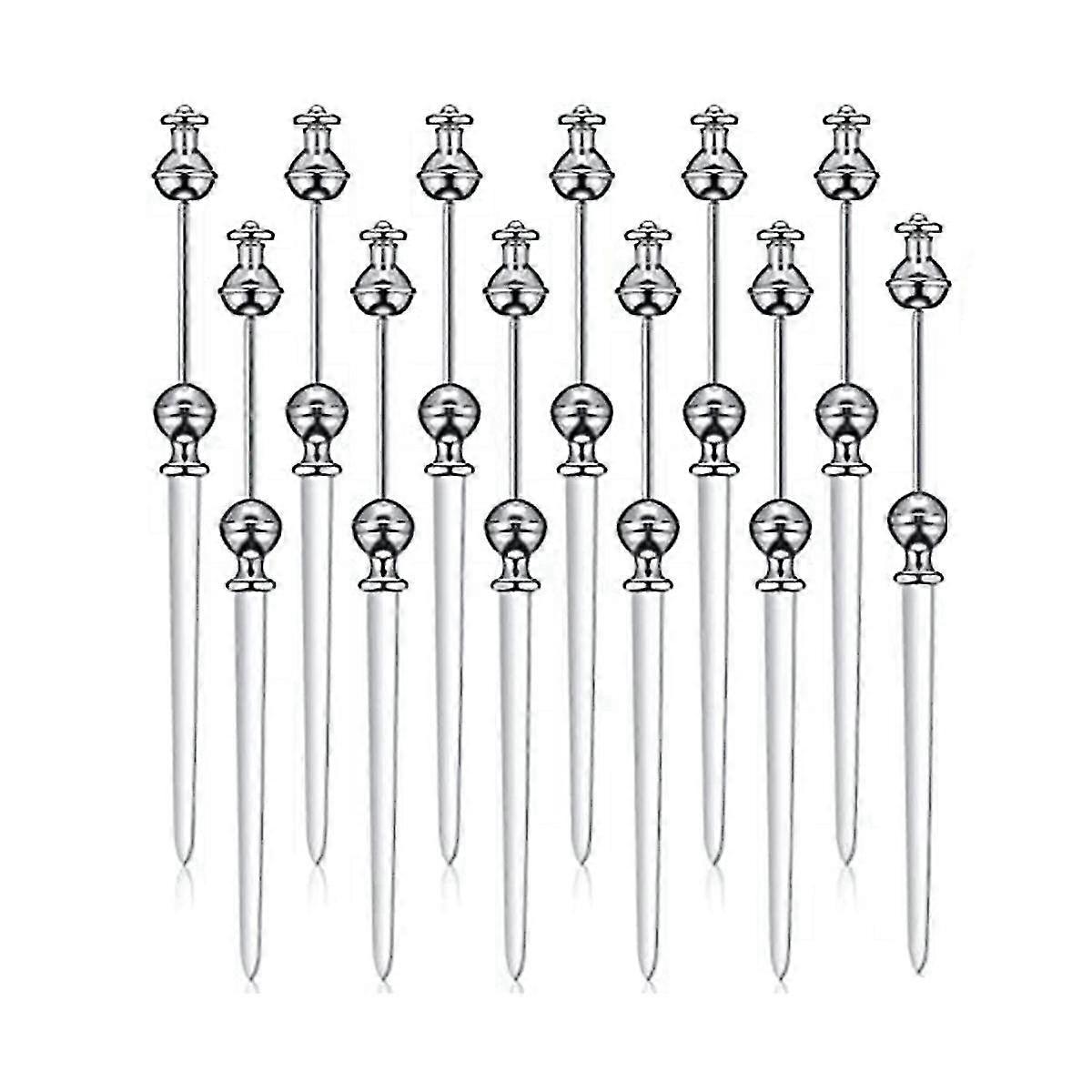 12 Pieces Letter Opener Metal Letter Opener Envelope Opener Knife Beadable Letter Opener( Not Inclu