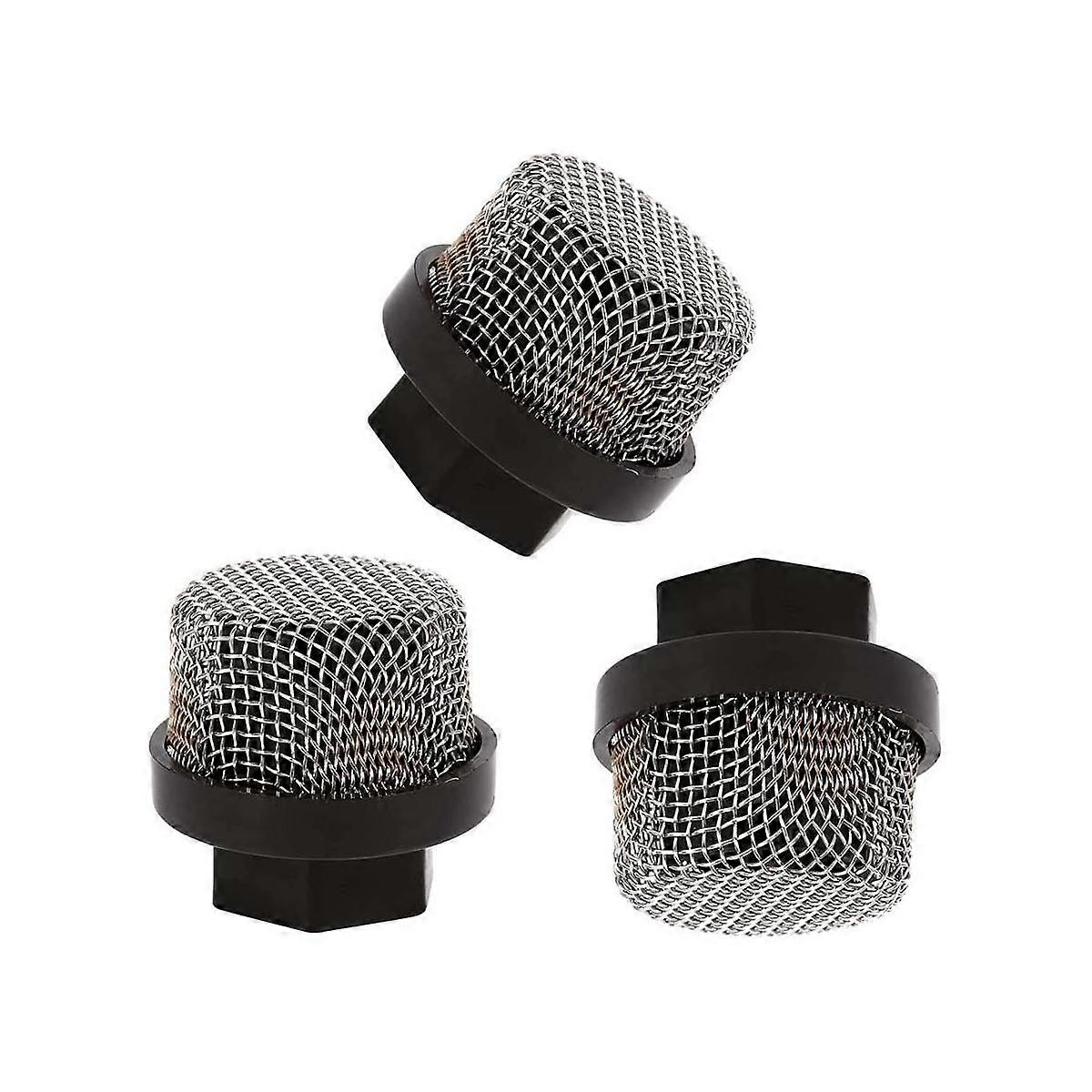 3Pcs 246385 Hose Inlet Strainer Filter,Inlet Suction Strainer Mesh Filter Intake Hose Strainer Scre