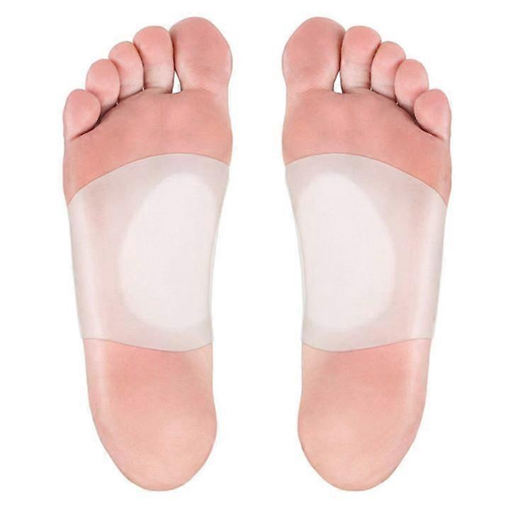 Magnetic Foot Pad Flat Foot Support Shock-absorbing Foot Protector Elastic Bandage Badminton Running Sports Forefoot Pad