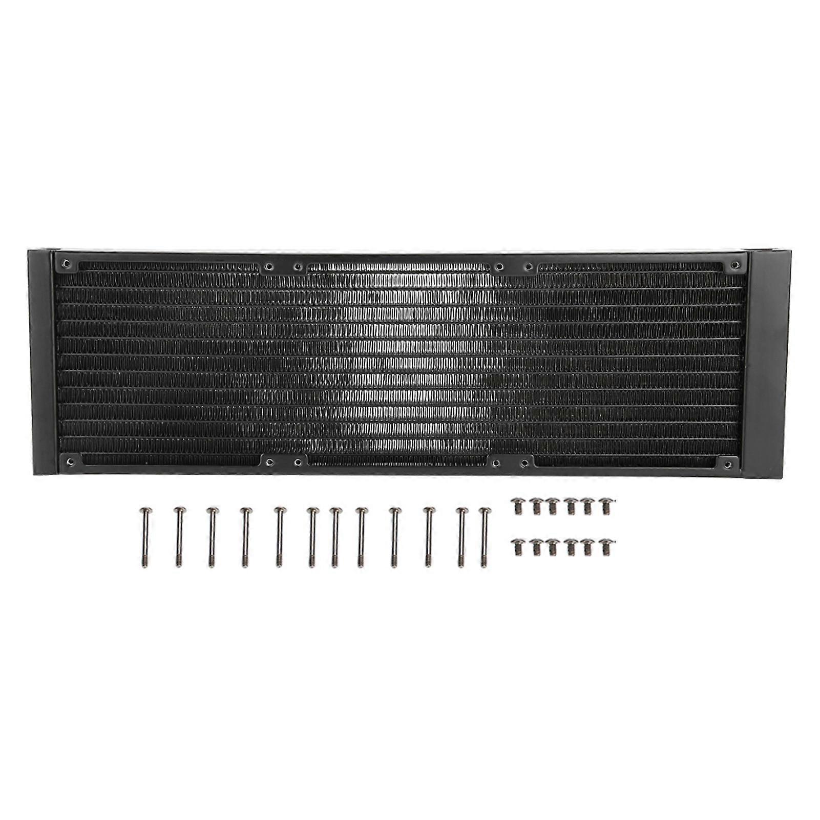 Fast Heat Dissipation PC Heat Exchanger 12 Tubes Durable Computer Heat Exchanger - 360mm