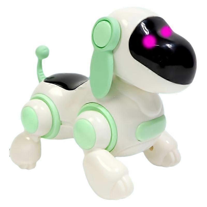 Çocuk elektrikli oyuncak köpek yavrusu şarkı söyleyebilir ve müzik elektronik köpek erkek ve kız bebek havlayan robot köpek ile yürüyebilir