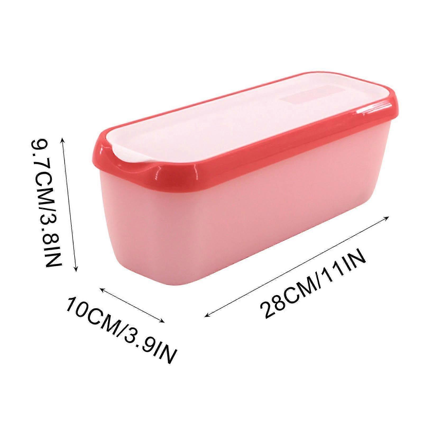 Ice Cream Containers For Homemade Ice Cream Reusable Ice Cream Containers With Lids - Ice Cream Storage Containers For Freezer 1.5l