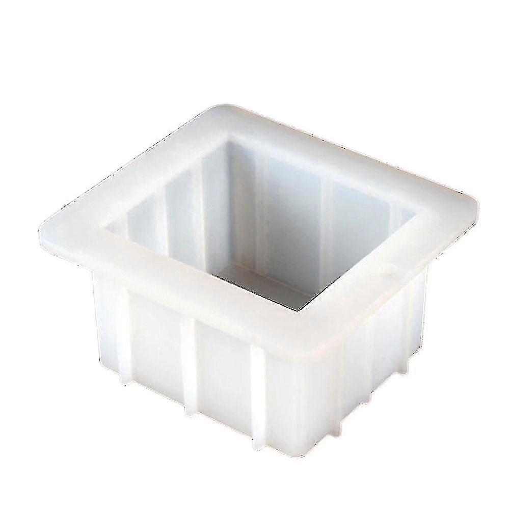 Silicone Square Soap Mold White Bake Mould