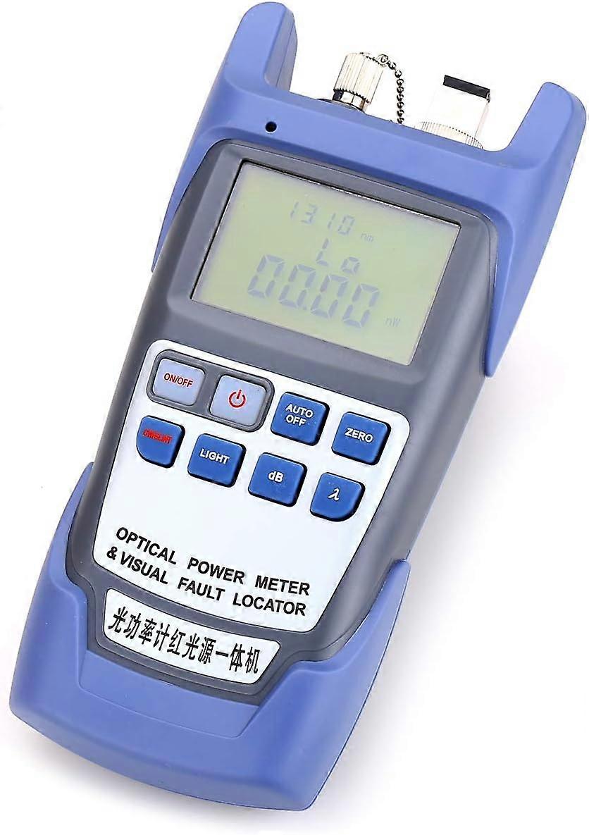 1Km Portable All-In-One Fiber Optic Power Meter -70+10 With Sc And Fc Connector Visual Locator Fiber Optic Cable Tester