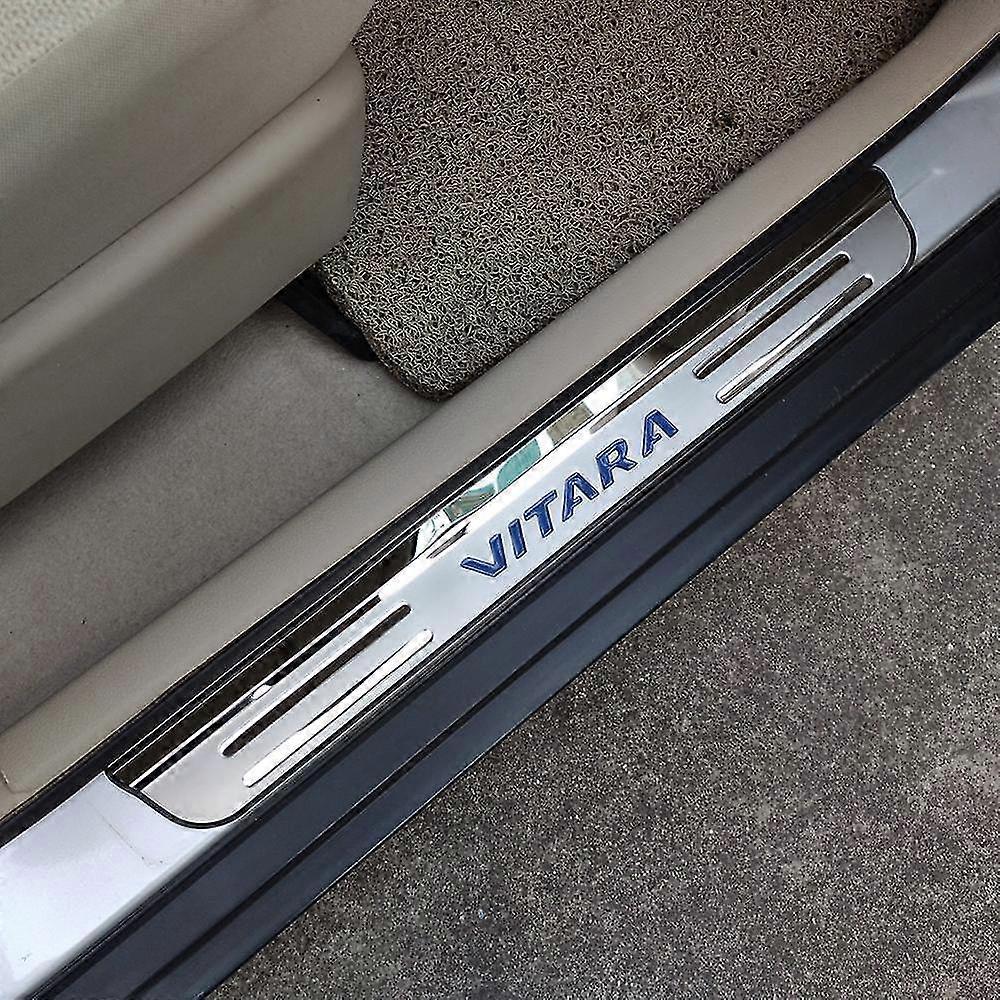 Akcesoria samochodowe Płyta progowa do Suzuki Vitara 2015-2023 Osłona progu drzwi Części samochodowe