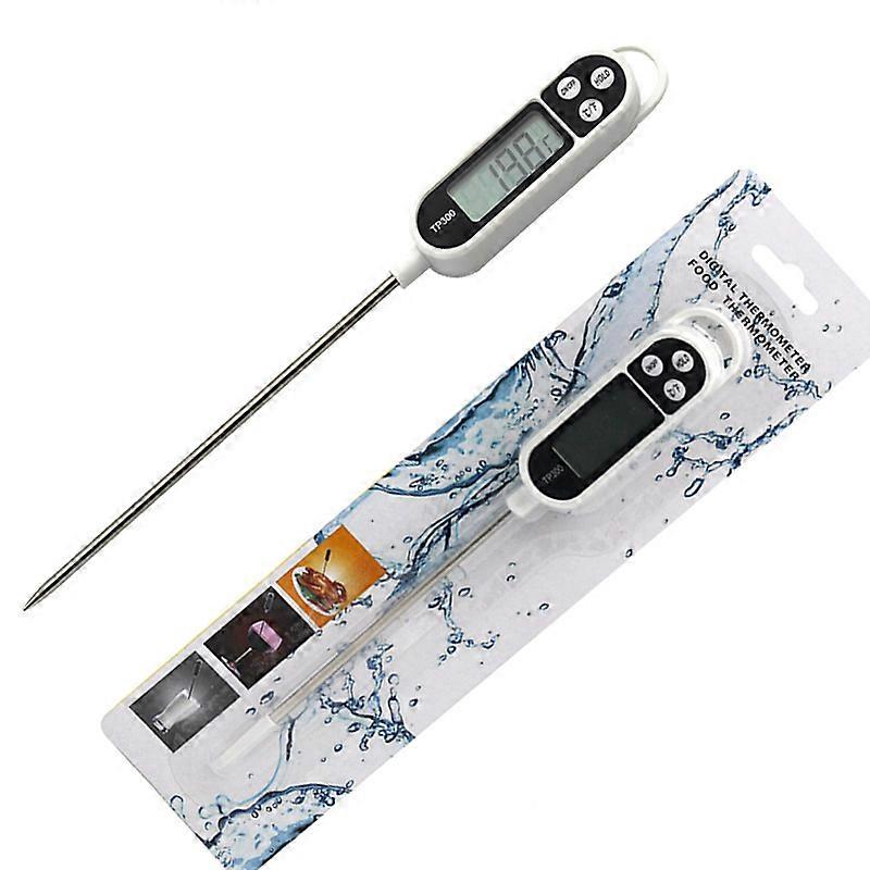 Digitales Ofenthermometer ، Fleischthermometer ، Kchen-Backthermometer ، 1 Stck ، fr die Kche ، groes Display ، schnelle Messung ، lange Edelstahlsonde ، kabe
