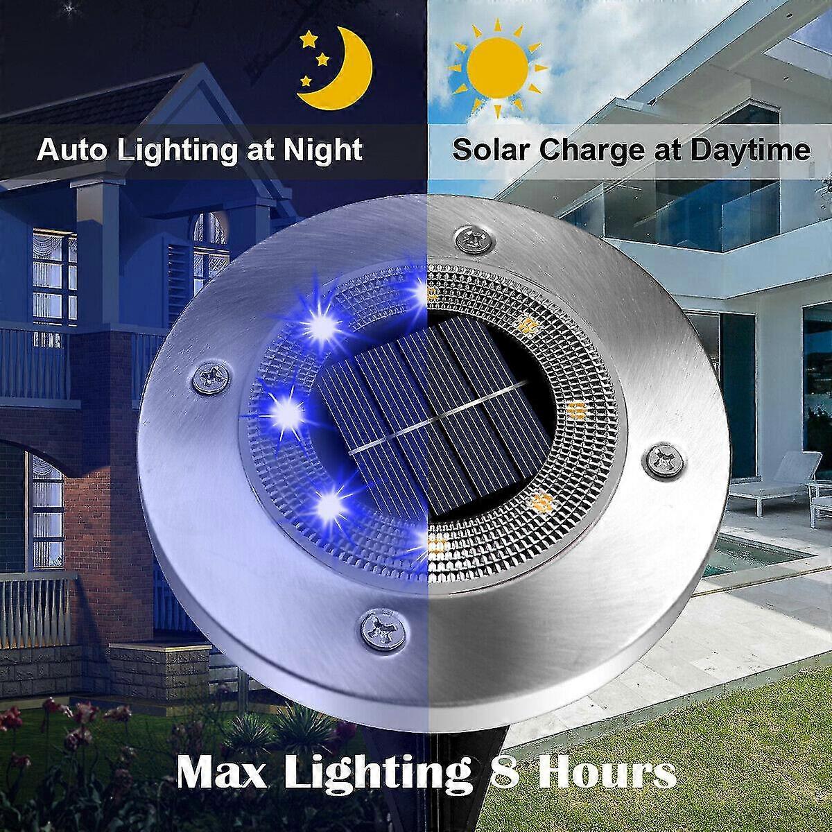 Solar Garden Night, Rgb Light, 4-pack