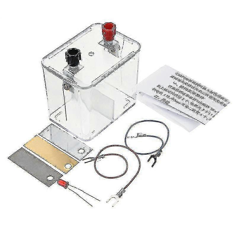 Primary Cell Experiment Kit Chemistry Galvanic Cell Box Holder Case