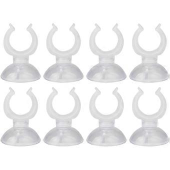 8 Pcs Aquarium Heater Ventouses - Ventouseuse Pipe Holder Aquarium Fish Tank Tube Heater Clip Holder Ventouse.