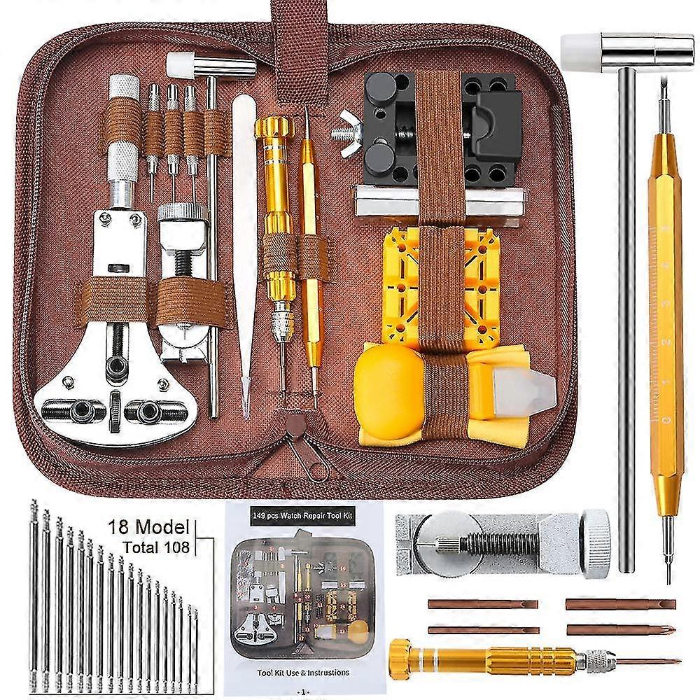 Durable Watch Repair Kit Professional Repair Tool Battery Replacement Remover Tool