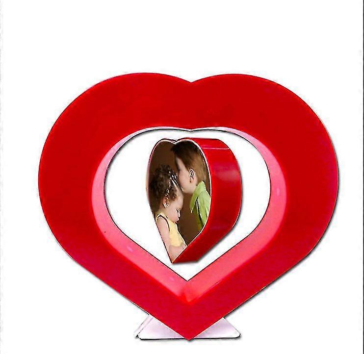Heart Shape Magnetic Floating Photo Frame, High Tech Levitating Picture Photo Frame Gifts