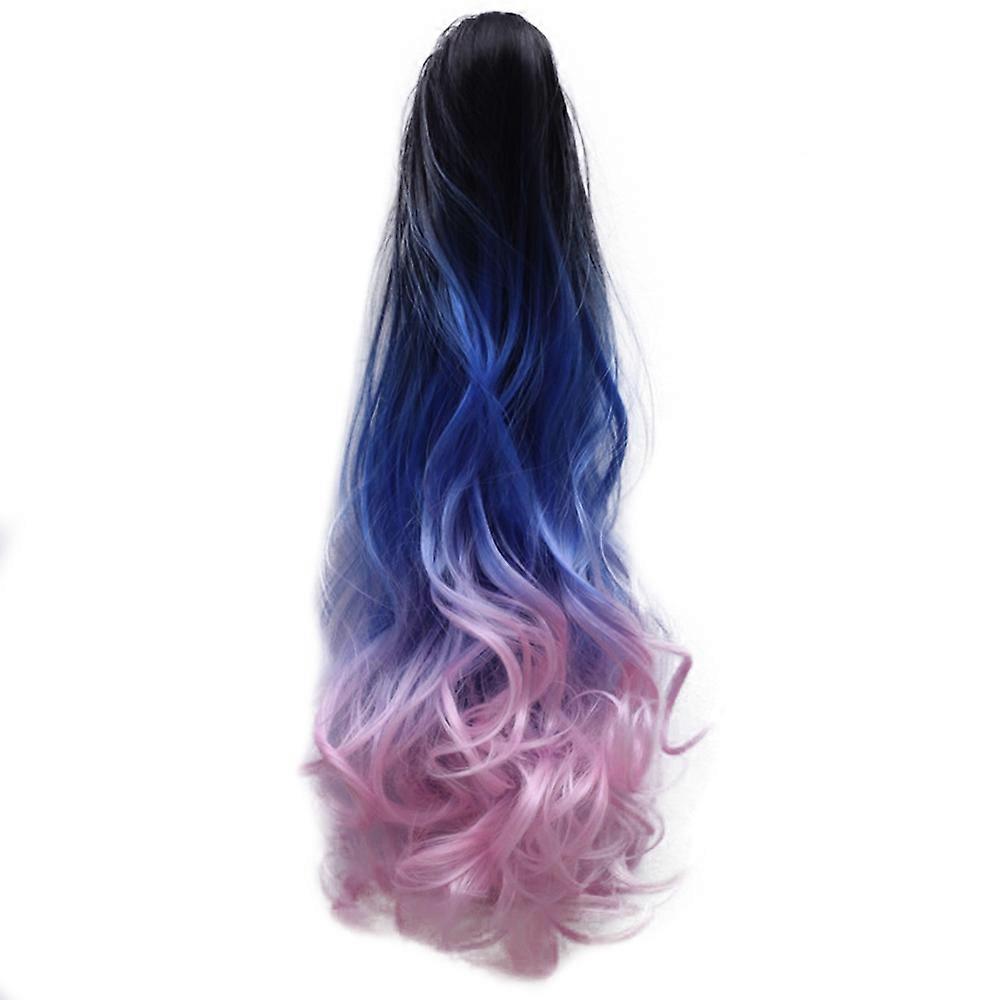 Gradient Ramp Claw Clip Horsetail Wig
