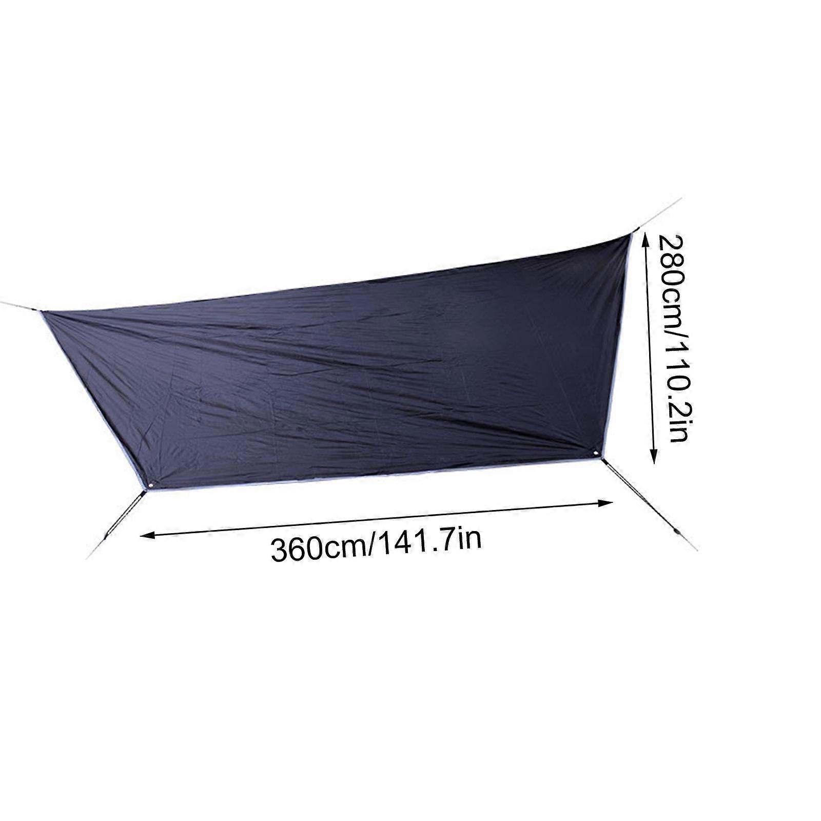 Black Multifunctional Tent Mats And Sunscreen Outdoor Camping
