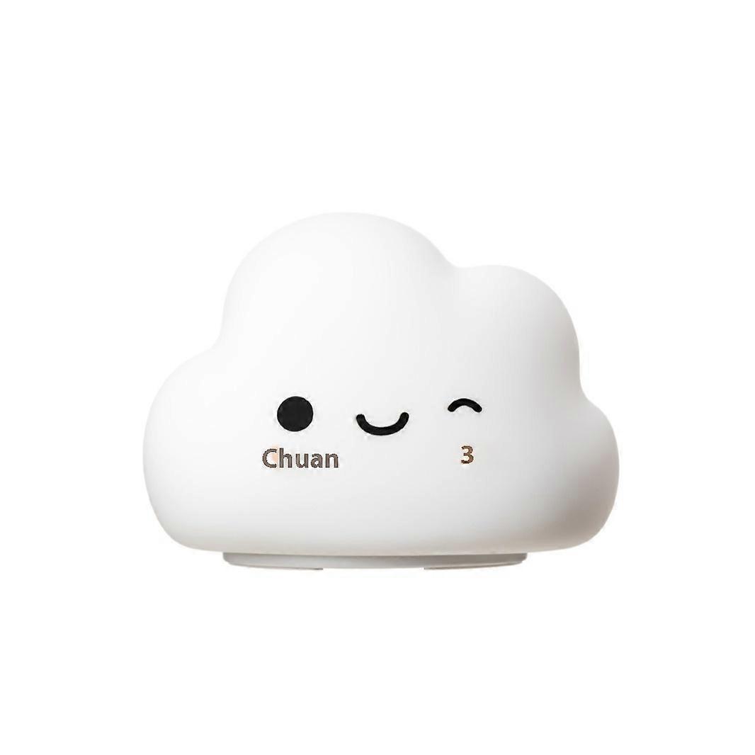 USB Rechargeable Cloud Night Light With 5 Brightness Levels And Timer, Kids Night Light, Colorful LED Sleep Lamp