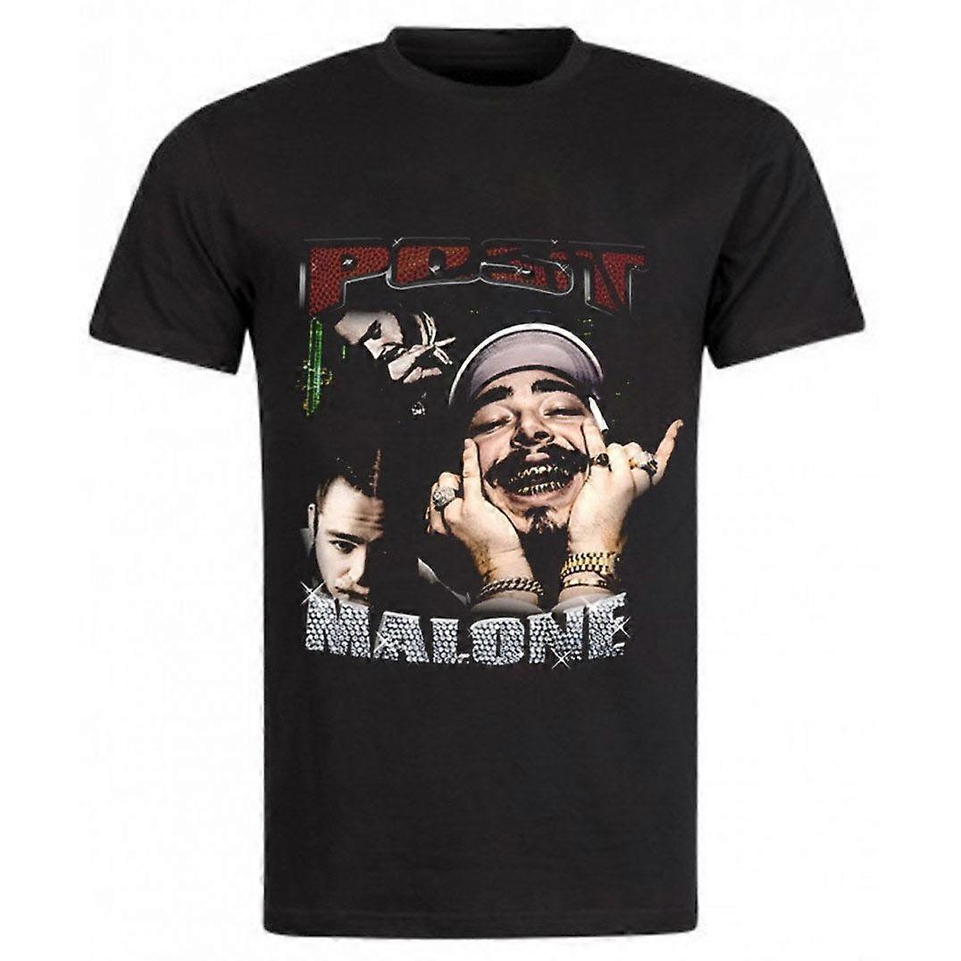 Post Malone Tişört Noir Vintage Turu