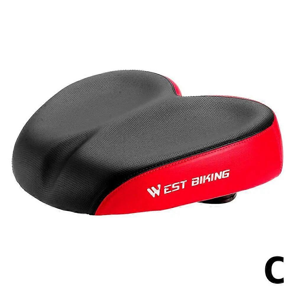 No Nose Bicycle Saddle Ergonomic Widen Thicken Folding Cycling Bike Cushion Long Road Distance Cushion Electric Bmx Mt E6p1