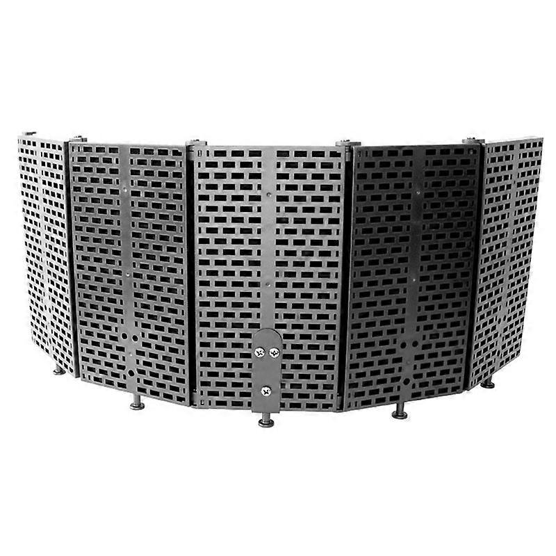Long Lasting Performance Isolation Shields Recording Singing Kits Black