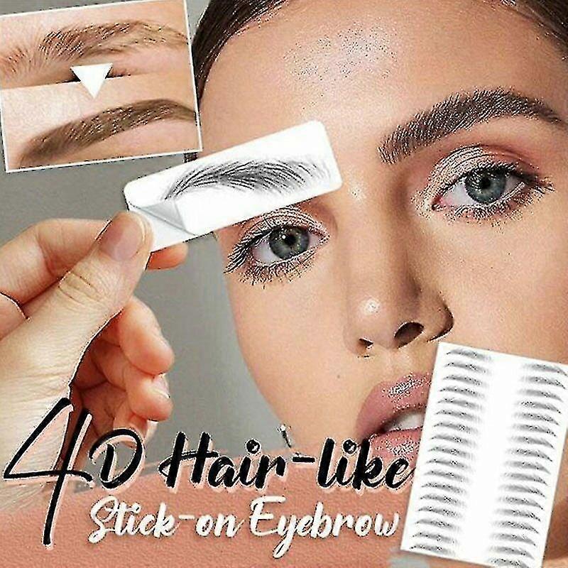 Evago 4d Hair-like Authentic Eyebrows Imperméable Longue Durée Pour Femmes Dame