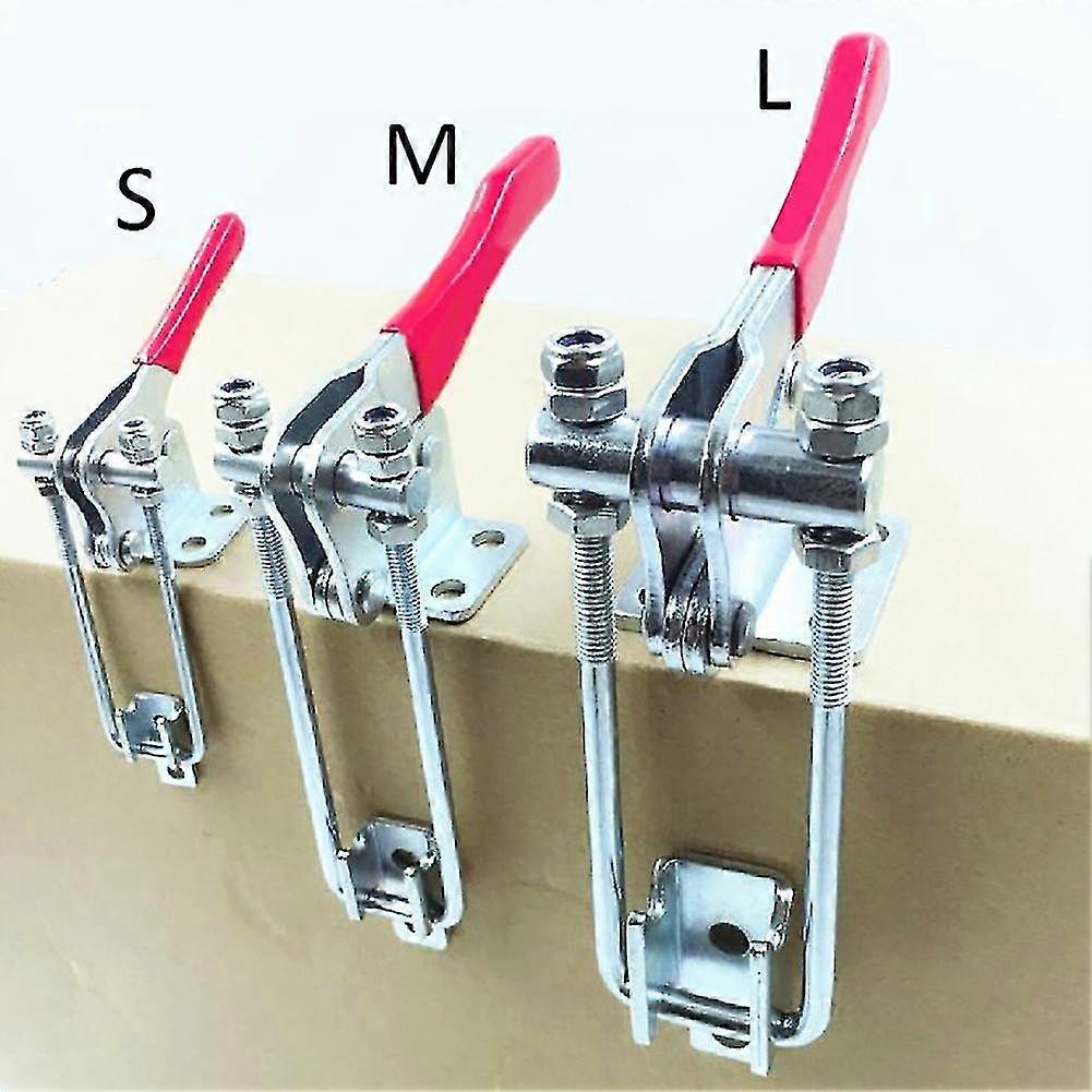 90 Degree Mechanical Iron Quick Holding Latch Type Pull Toggle Locking Clamp