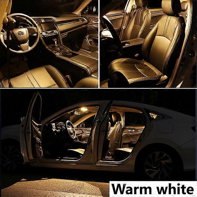 8Pcs LED Interior Dome Map Reading Light Kit For Opel Vauxhall Corsa C 2001 2002 2003 2004 2005 2006 Boot Glove box Lamp